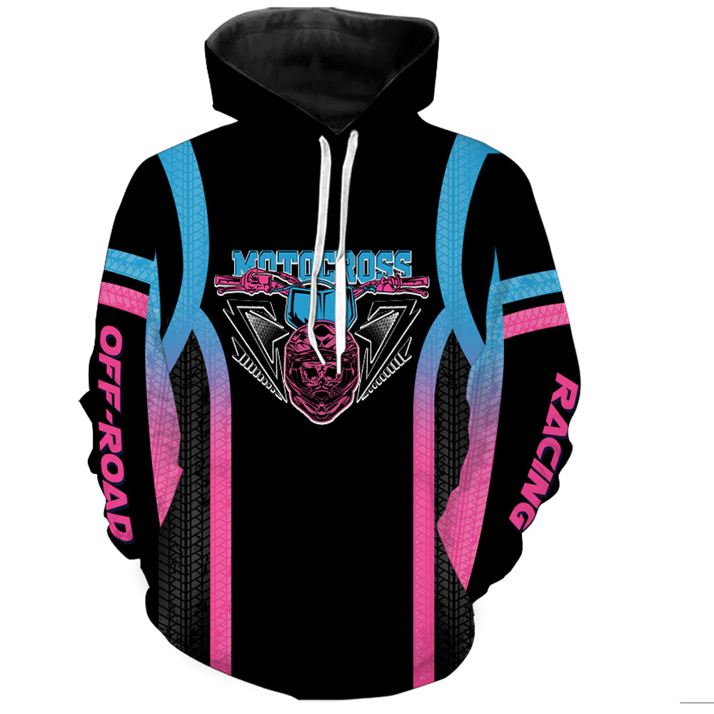 Custom Motocross Racing Hoodie Dirt Bike Motorcycle Hoodie For Biker Men Women MH42