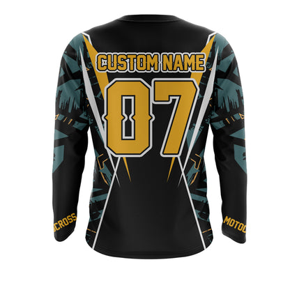 Motocross Jersey Men Kid UPF30+ Custom Dirt Bike Shirt Off-Road Racing Jersey Freepom XM01