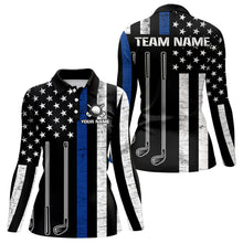 Load image into Gallery viewer, Custom American Flag Golf Polo Shirt Patriotic for Men Women Golf Polo Shirt MMG07