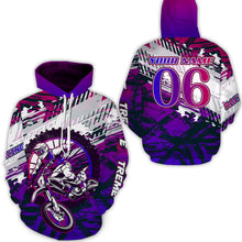 Load image into Gallery viewer, Personalized Motocross Racing Hoodie Jersey Men Women Dirt Bike Motorcycle Hoodie MH53
