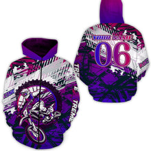 Load image into Gallery viewer, Personalized Motocross Racing Hoodie Jersey Men Women Dirt Bike Motorcycle Hoodie MH53