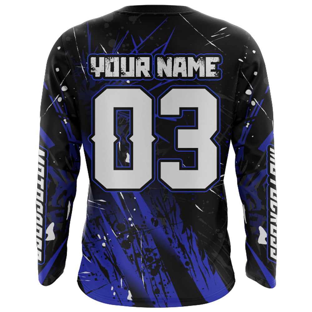 ATV Motocross Jersey Men Kid UPF30+ Custom Quad Bike Shirt Off-Road ATV MX Racing Jersey MX05