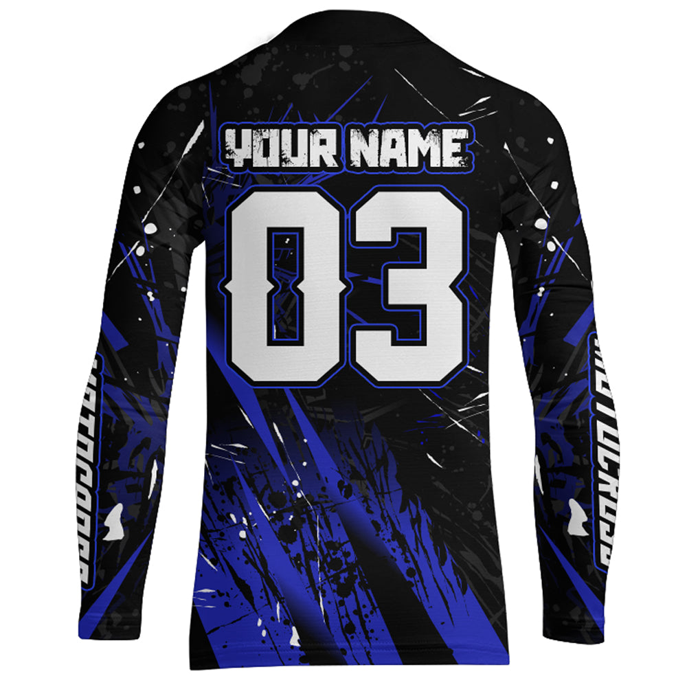 ATV Motocross Jersey Men Kid UPF30+ Custom Quad Bike Shirt Off-Road ATV MX Racing Jersey MX05
