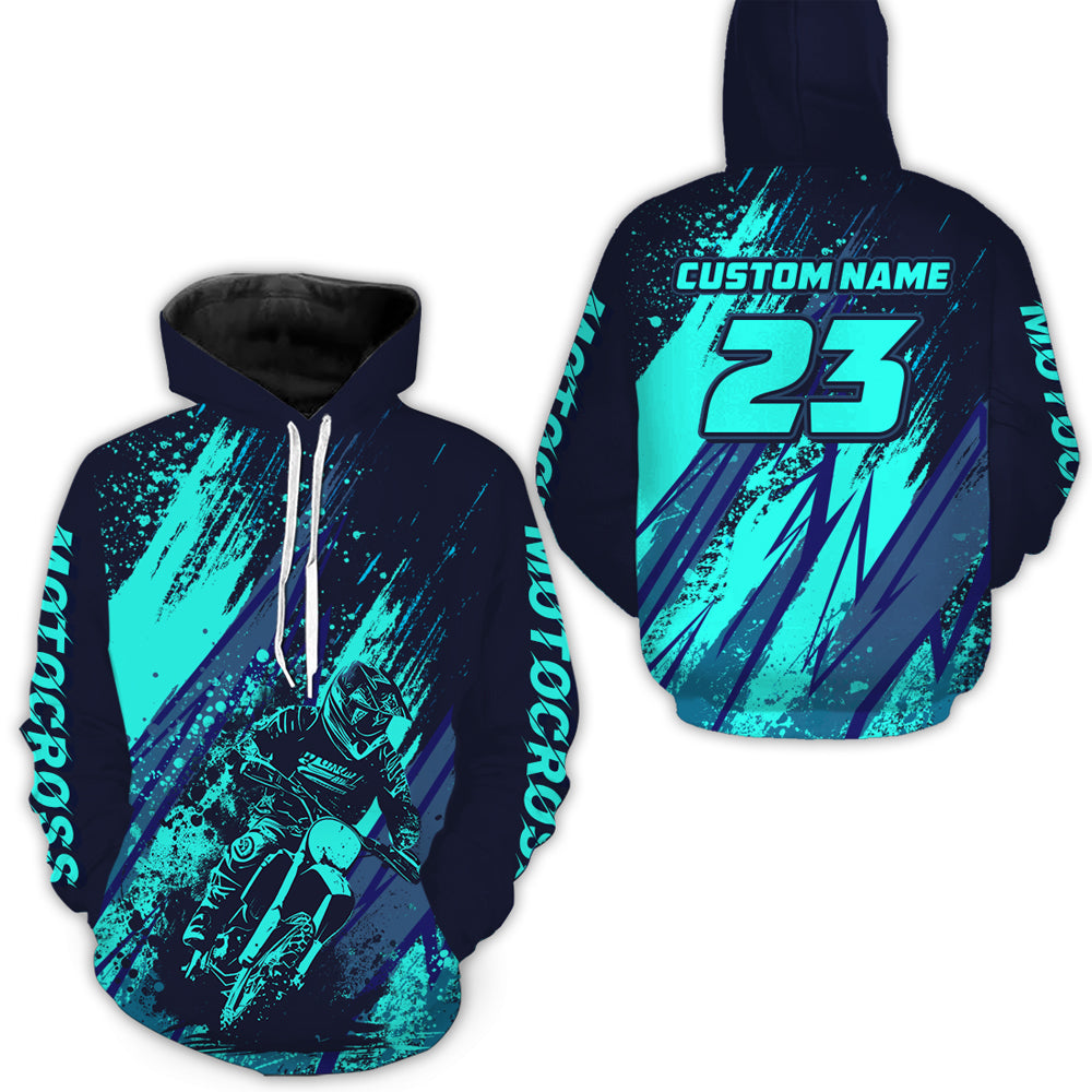 Motocross Racing Hoodie Jersey For Men Women Motorcycle Dirt Bike Hoodie Zip MH72