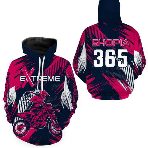 Motocross Hoodie for Men Women Motorcycle Hoodie Dirt Bike Racing Jersey MH125