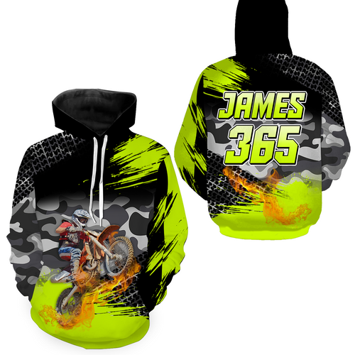 Motocross Racing Hoodie Jersey For Men Women Motorcycle Dirt Bike Hoodie Zip MH93