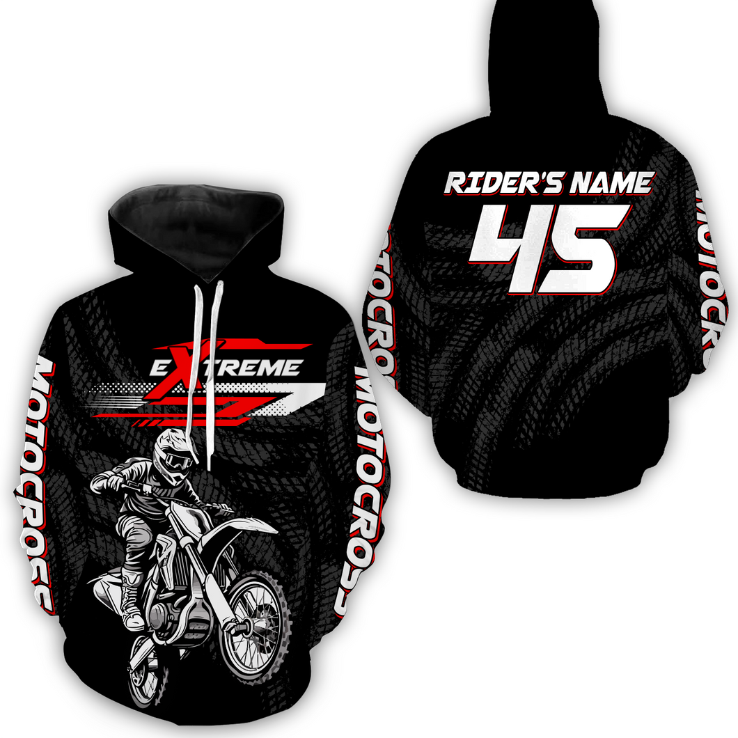 Motocross Racing Hoodie Jersey Motorcycle Dirt Bike Hoodie Zip For Men Women MH94