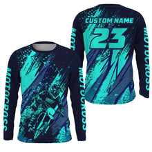 Load image into Gallery viewer, Motocross Jersey UPF30+ Kid&amp;Adult Dirt Bike Racing Shirt Off-Road Motorcycle Men Kid Boy Girl XM84