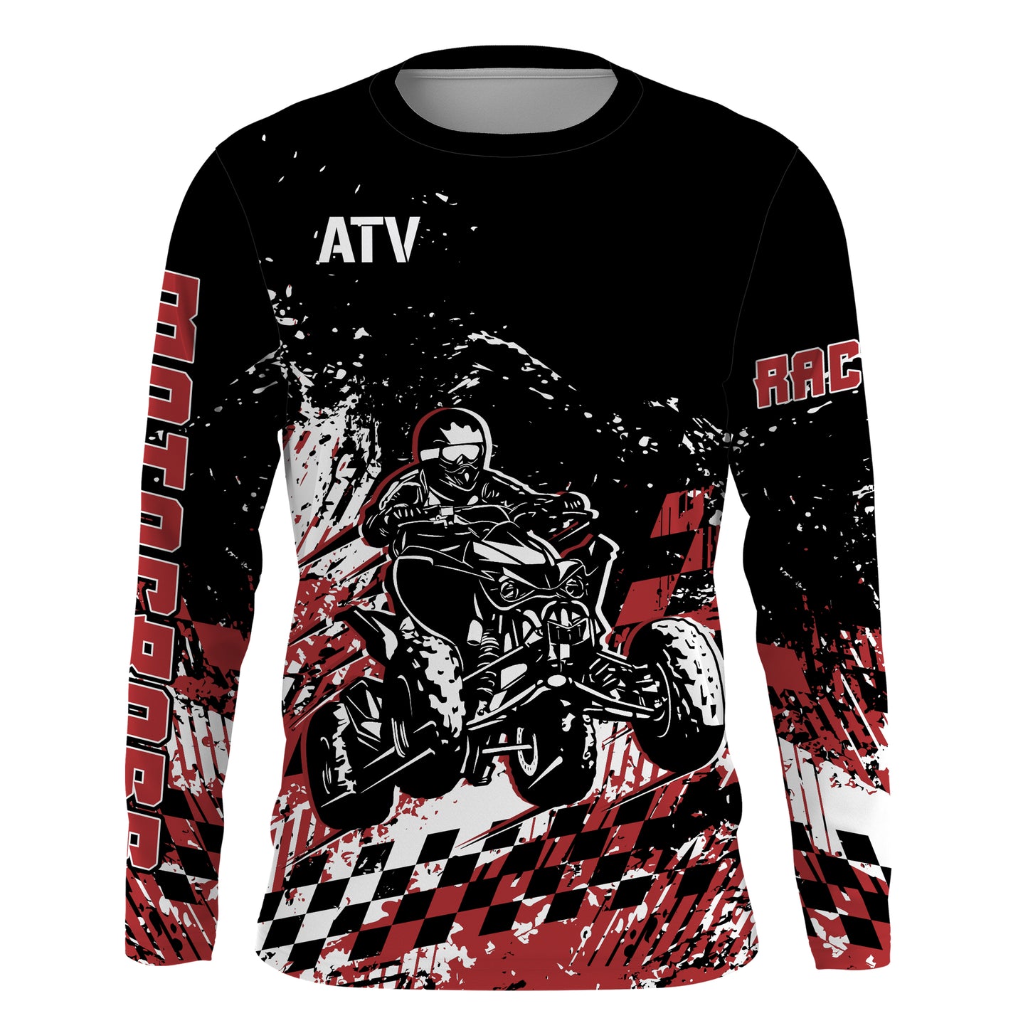 Personalized ATV Motocross Jersey UPF30+ Quad Bike Shirt Adult Youth  ATV Motorcycle Jersey MX11