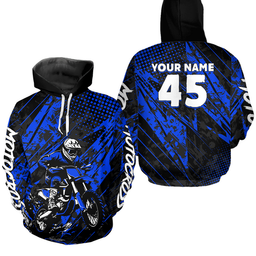 Custom Motocross Hoodie Youth Custom Dirt Bike Hoodie Motocross Sweatshirts for Men Women HOT13