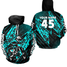 Load image into Gallery viewer, Custom Motocross Hoodie Youth Custom Dirt Bike Hoodie Motocross Sweatshirts for Men Women HOT13