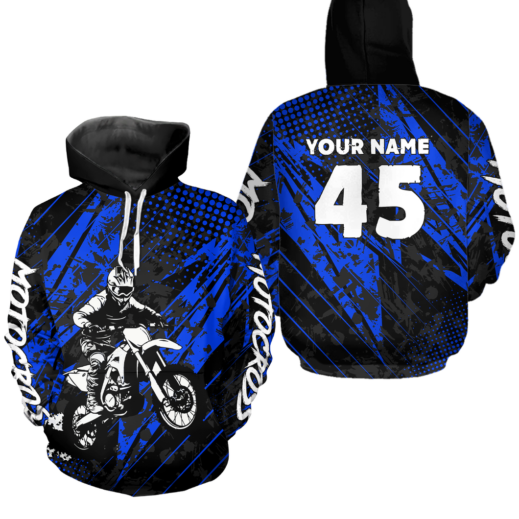 Custom Motocross Hoodie Youth Racing Hooded Jersey Dirt Bike Hoodie Sweatshirts for Men Women HOT12