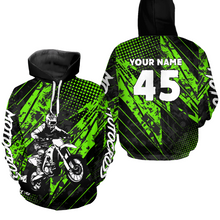Load image into Gallery viewer, Custom Motocross Hoodie Youth Racing Hooded Jersey Dirt Bike Hoodie Sweatshirts for Men Women HOT12
