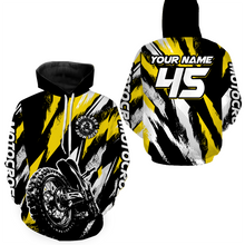 Load image into Gallery viewer, Custom Youth Dirt Bike Motocross Hoodie Shirt for Men Women Motocross Hoodie Jersey HOT03