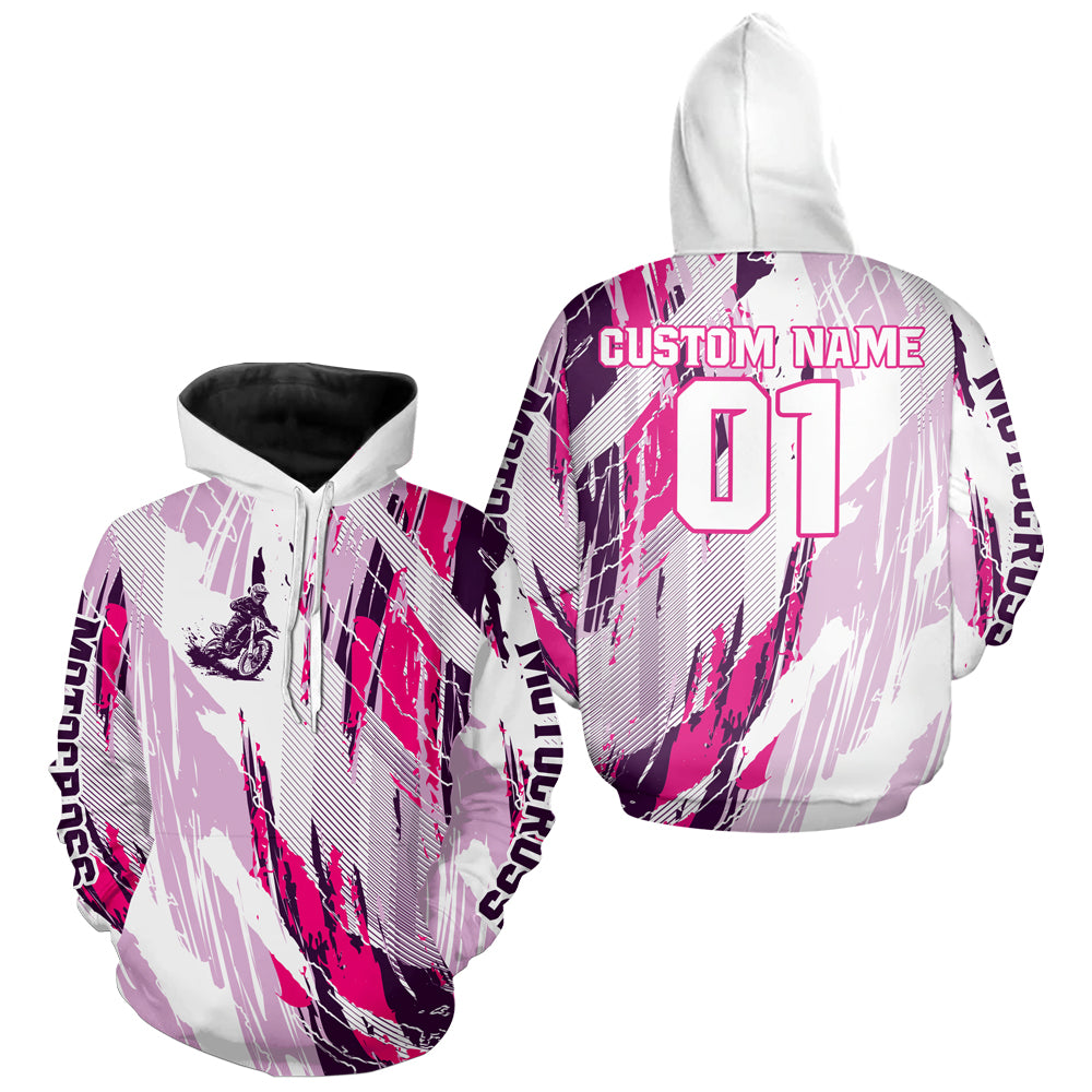Adult&Kid Custom Motocross Jersey UPF30+ MX Racing Dirt Bike Racewear| CTP33