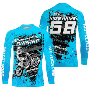 Custom Dirt Bike Jersey Motocross Jersey Upf30+ Mens Women Motocross Shirt| CTP21