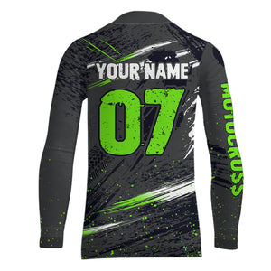 Adult&Kid Custom Dirt Bike Jersey Motocross Jersey Upf30+ Motocross Shirt Racing Jersey| CTP80