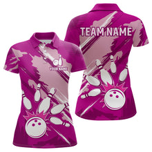 Load image into Gallery viewer, Bowling Jersey Men And Women Custom Bowling Shirts Unisex Polo Bowling Team Shirt CP14