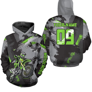 Adult&Kid Custom Dirt Bike Jersey Motocross Jersey Upf30+ Motocross Shirt| CTP81