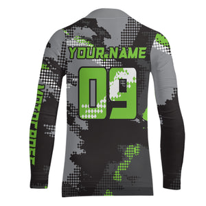 Adult&Kid Custom Dirt Bike Jersey Motocross Jersey Upf30+ Motocross Shirt| CTP81