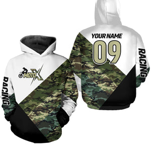Custom Dirt Bike Jersey Camo Motocross Jersey Upf30+ Mens Women Racing Shirt| CTP26