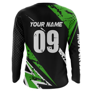 Adult&Kid Custom Motocross Jersey Upf30+ Mens Women Dirt Bike Shirt| CTP97