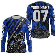 Load image into Gallery viewer, Motocross Jersey Upf30+ Custom Dirt Bike Jersey Mens Women Off-Road Jersey Adult&amp;Kid| CTP46