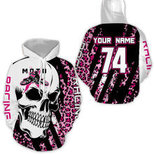 Load image into Gallery viewer, Custom Dirt Bike Hoodie Skull Motocross Hooded Jersey Mens Women Youth Motorcycle Hoodie| CTP39