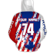 Load image into Gallery viewer, Custom Dirt Bike Hoodie Skull Motocross Hooded Jersey Mens Women Youth Motorcycle Hoodie| CTP36