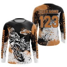 Load image into Gallery viewer, Custom Motocross Jersey Dirt Bike Shirt Motorcycle Jersey Team Shirt MX Jersey Adult &amp; Kid| CTP109