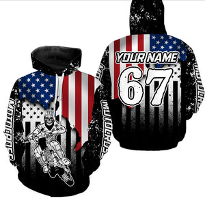 Adult&Kid Skull Custom Motocross Jersey Upf30+ Dirt Bike Jersey Mens Women Motocross Shirt| CTP52