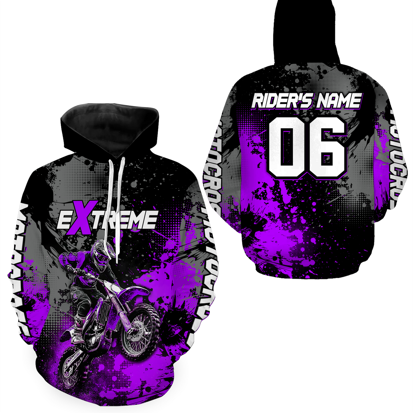 Adult&Kid purple custom dirt bike jersey motocross jersey mens women extreme motocross shirt| CTP08