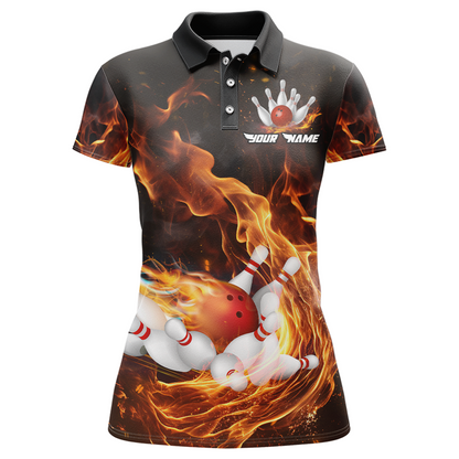 Custom Bowling Jersey Men And Women Custom Bowling Shirts Unisex Polo Bowling Team Shirt CP12