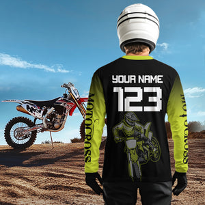 Lime Green Motocross Jersey Men Kid Women Custom Racing Dirt Bike Racing Shirt XM339