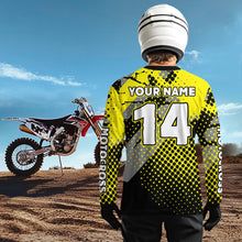 Load image into Gallery viewer, Eagle ATV Racing Jersey Yellow ATV Riding Shirt for Kid Adult Youth Quad ATV Jersey MX118