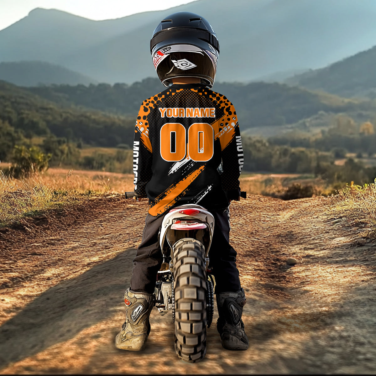 Custom Dinosaur Motocross Racing Jersey Dirt Bike Jersey Men Kid Women Off Road Shirt XM382