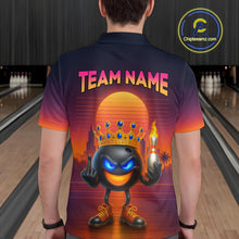 Load image into Gallery viewer, Custom Funny Bowling Jersey for Men Bowling Uniform Polo &amp; 1/4 Zip Bowling Team Shirts HNT129
