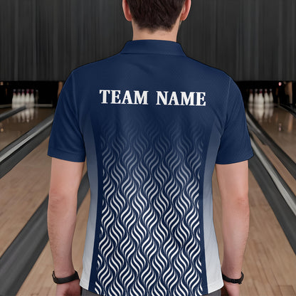 Custom Bowling League Shirts For Men with Name , Personalized Bowling Team Jerseys HNT35