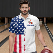 Load image into Gallery viewer, Custom Beer Bowling Shirts Polo American Bowling Jersey for Men QZT444
