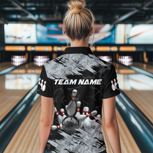 Load image into Gallery viewer, Bowling Shirt Bowling Jersey for Women Custom Bowling Gifts for Women Team with Name Polo &amp; 1/4 Zip HNT16