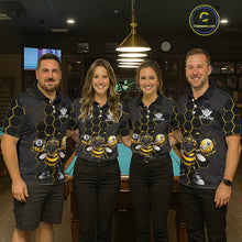 Load image into Gallery viewer, Hexagon Funny Thief-Bee 8 Ball And 9 Ball Women Billiard Pool Jersey Custom Billiard Team Appeal NYN2760