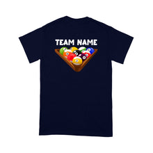 Load image into Gallery viewer, Custom Billiard T-Shirts For Pool Players | 8 Ball Shirt, Personalized Billiards Team Shirt TDM3887