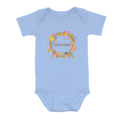 Custom Fall Fishing Infant Fishing Shirts, Fall Fishing Baby Onesie Thanksgiving Newborn IPHW7145