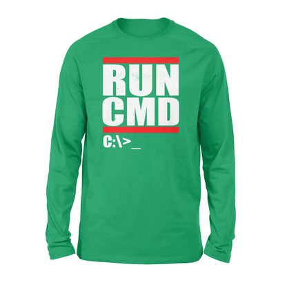 Run CMD  Computer Nerd - Standard Long Sleeve