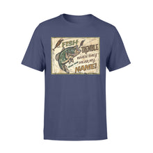 Load image into Gallery viewer, Fish tremble personalized - Standard T-shirt