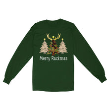 Load image into Gallery viewer, Deer, Elk, Moose hunting Merry Rackmas hunting gift for men Long Sleeve TAD02