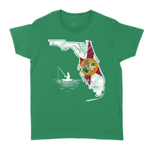 Load image into Gallery viewer, Women&#39;s T-shirt - Florida fishing shirt gift for Florida fisherman