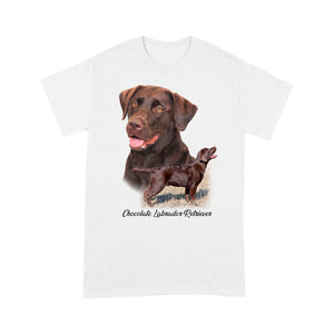 Chocolate Labrador Retriever - Bird Hunting Dogs T-shirt FSD3793 D02