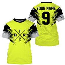 Load image into Gallery viewer, Custom dirt bike jersey green UPF30+ men women kid motocross off-road dirt racing motorcycle NMS970