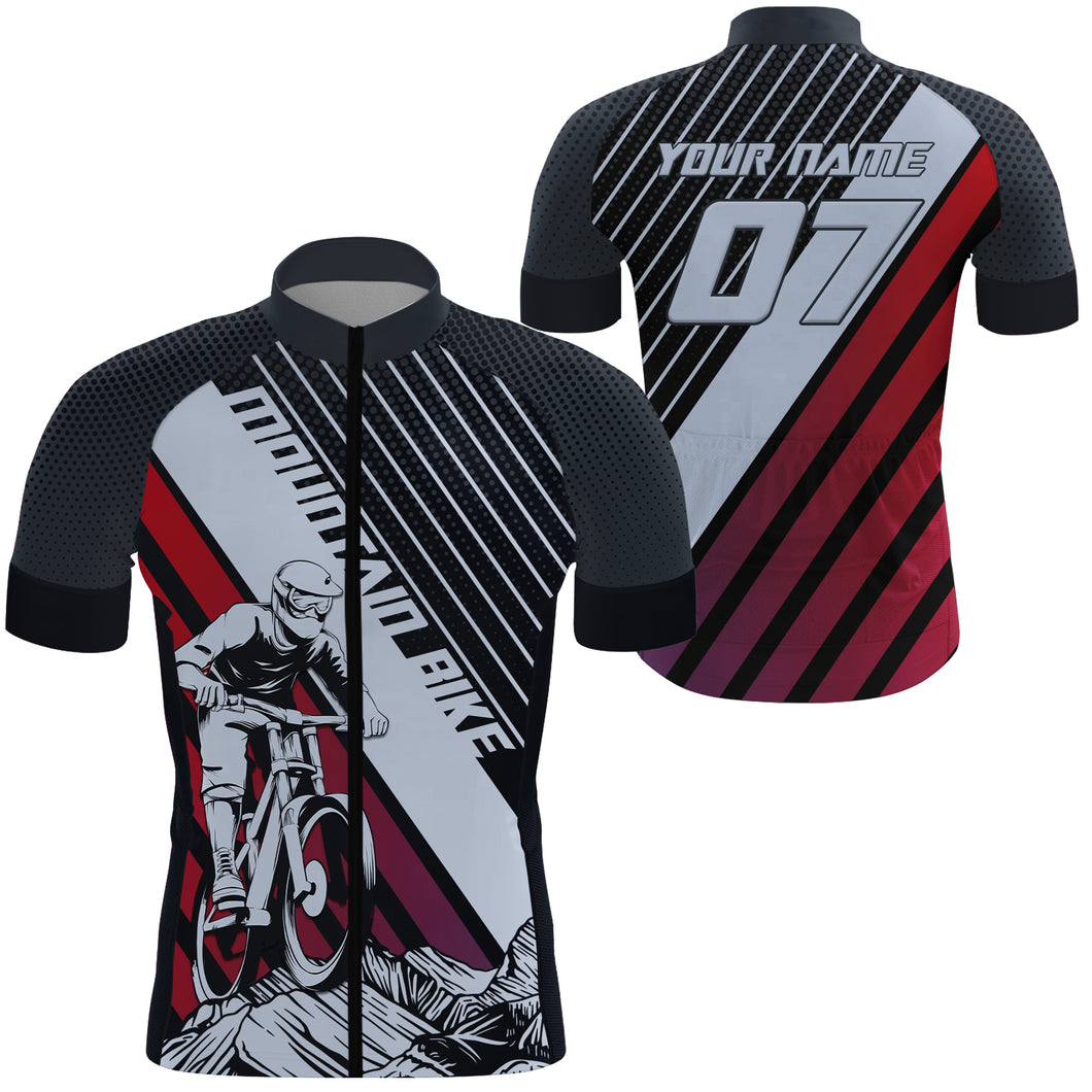 Custom Mens Womens MTB Cycling Jersey Mountain Bike Cyclist Bicycling Downhill Racing Shirt| NMS813